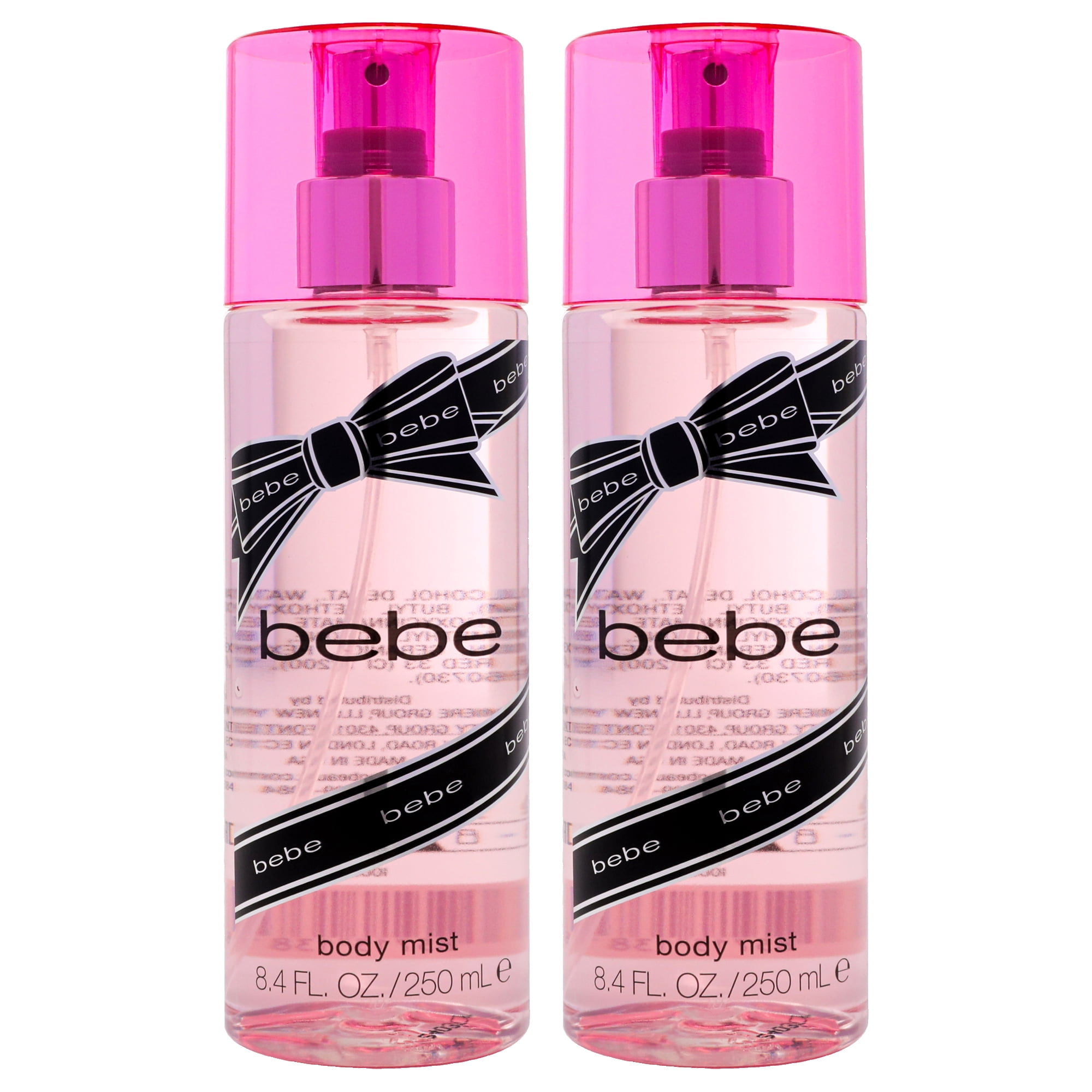 Body Mist Bebe Silver 250ml Mujer Pack De 2