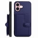 thumbnail image 1 of FOXDOCK Funda para iPhone 16 con Bloqueo RFID - Diseño Elegante con Cierre de Botón, 1 of 5