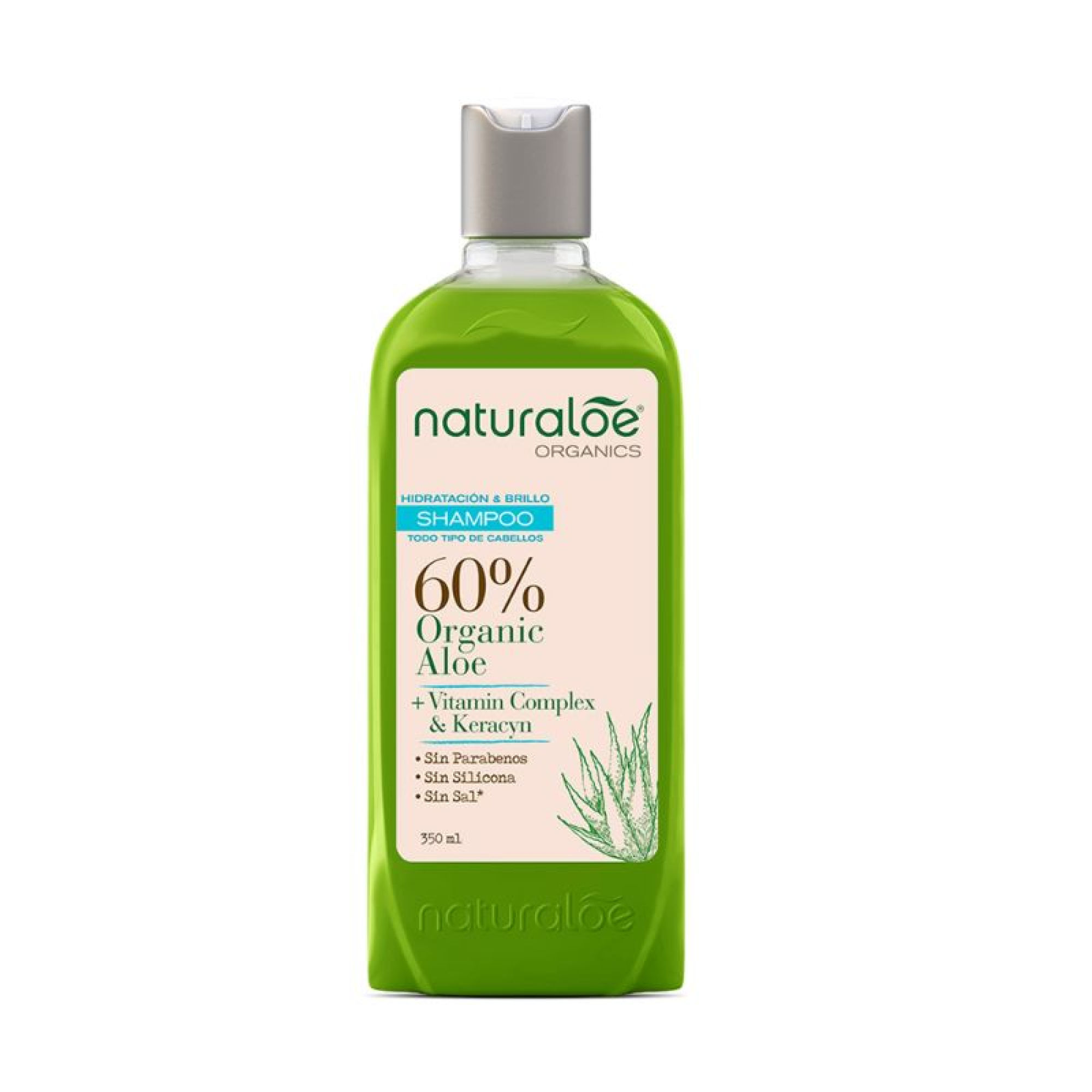 Shampoo Naturaloe Hidratación Y Brillo