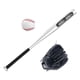 thumbnail image 2 of Juego De Bate De Béisbol Con Guante De Béisbol Y Guante Izquierdo Portátil Negro, 2 of 5