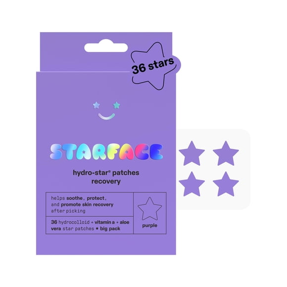 Starface Hydro Star Recovery Patches Para El Cuidado De La Piel 36 Unidades