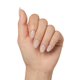 thumbnail image 5 of Uñas prensadas KISS Salon X-tend «Keep It» de color blanco claro, 5 of 9