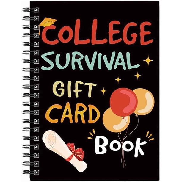 Libro tarjetas regalo graduación escuela secundaria dejar hogar titular efectivo