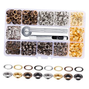 Bothyi - Kit De Herramientas Con Ojales, Bolsas De Lona, Cinturón, Pancarta, Ropa Artesanal, 400 Juegos