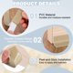 thumbnail image 3 of Uxcell Cinta de Calafateo, Cinta de Calafateo Autoadhesiva Protectores de Borde Impermeables para Accesorios de Baño Beige 16.4 ft, 3 of 7