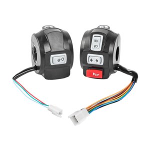 Ioensy - Botón Interruptor De Bocina Para Luz Delantera De Scooter Eléctrico, Fácil Instalación, Izquierda Y Derecha