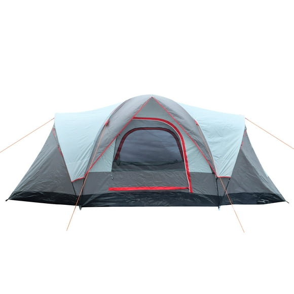 Carpa 12 Personas Camping Outdoor Gris