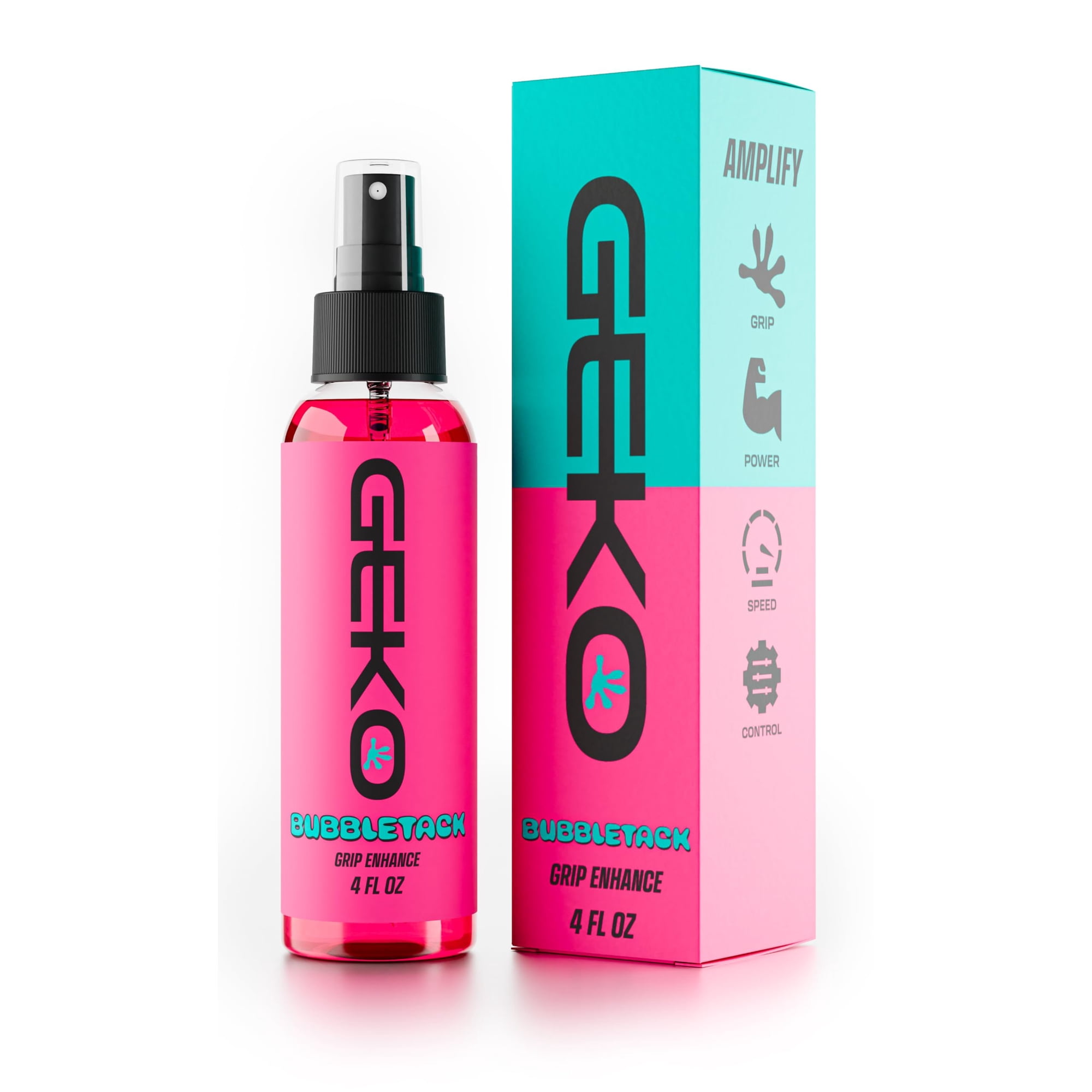 Geko Golf - Beisbol Grip Enhancer Geko Bubbletack A Base De Agua Y Plantas