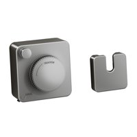 Magideal - Tendedero Retráctil Para Exteriores, Tendedero Retráctil Ajustable, Resistente, Multiusos, Para Exteriores, Para Balcones De Hoteles Gris