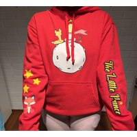 Genérico - Polerón Canguro El Principito Rojo Talla Xs Unisex