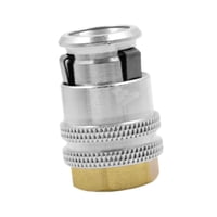 Ioensy - Boquilla De Inflado De Neumáticos De Metal A Prueba De Fugas Para Motocicleta, Bicicleta Y Camión De 20 Mm