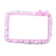 thumbnail image 3 of Marco De Pantalla De Computadora, Cubierta De Borde, Funda Protectora De Tela De Encaje Con Lazo De 23 A 26 Pulgadas, Color Rosa, 3 of 5