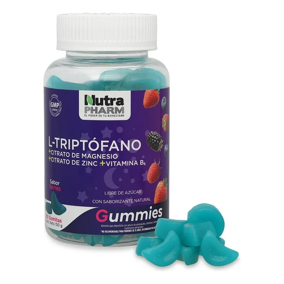 Nutra Pharm S L-triptófano Gomitas Berries 60 Uds.