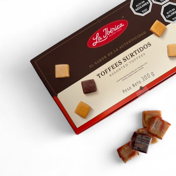 Caramelos blandos Toffees Surtidos 300g La Ibérica