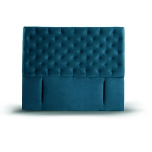 Latam Home - Respaldo Brescia Tela Azul King