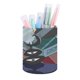 thumbnail image 1 of Ranking de Reyes-theme Cylinder Pen Holder Pencil Organizer with Flannel Lining PVC Leather Material Cardboard Base for study work 10*8CM, 1 of 6