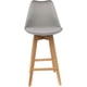 thumbnail image 2 of Set De 2 Pisos De Bar Tulip Gris Madera, 2 of 5
