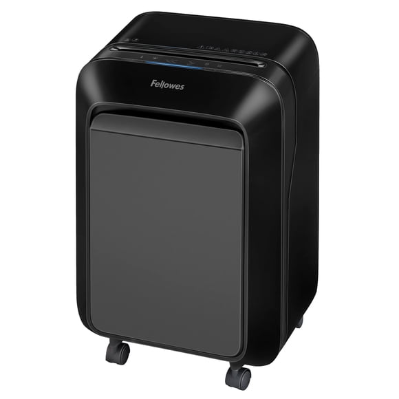 Trituradora de papel Fellowes LX210 P-4 Micro-Cut, 16 hojas, color negro