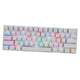 thumbnail image 2 of Teclado Mecánico 61 Key ABS Plasic Classic Durable Para Computadora Portátil White Red Shaft, 2 of 5
