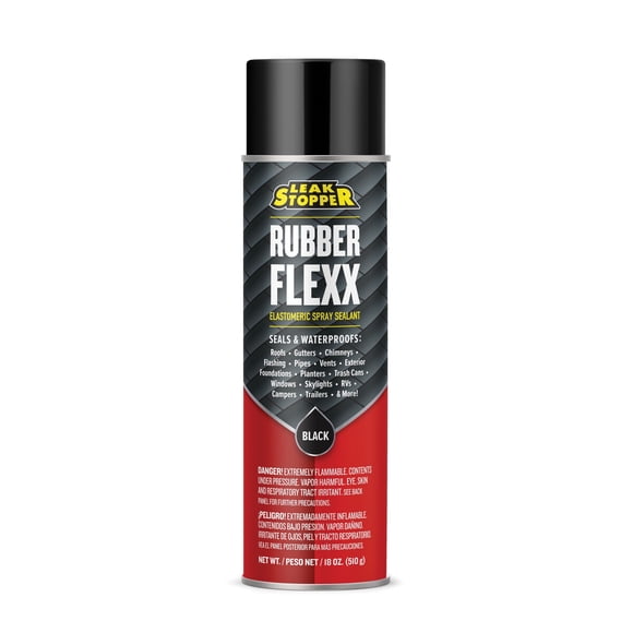 Sellador en Spray Black Jack Rubber Flexx 15 oz Impermeable