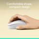 thumbnail image 3 of Ratón inalámbrico Bluetooth Logitech M196 para ordenadores portátiles blanco, 3 of 9