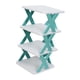 thumbnail image 2 of Zapatero Plegable, Organizador De Almacenamiento De Zapatos De Múltiples Capas Para Entrada, Dormitorio, Hogar, Azul, 4 Capas, 50cm, 2 of 3
