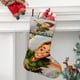thumbnail image 2 of Peter Pan Tema: Calcetines de Navidad, fino lino blanco para colgar en escaleras y chimenea, decoración navideña para el hogar, regalo de Navidad. 45cm × 32cm, 2 of 5