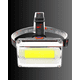 thumbnail image 2 of Foco Minero Linterna Cabeza 4 Tipos Luz Led Frontal Usb Blanco Negro, 2 of 3