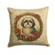 thumbnail image 1 of Cojín Shih Tzu Christmas De 35 X 35 Cm, 1 of 5