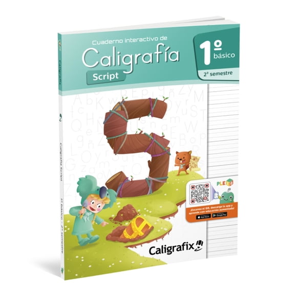 Cuaderno de Caligrafía Script 1º Básico 2º Semestre