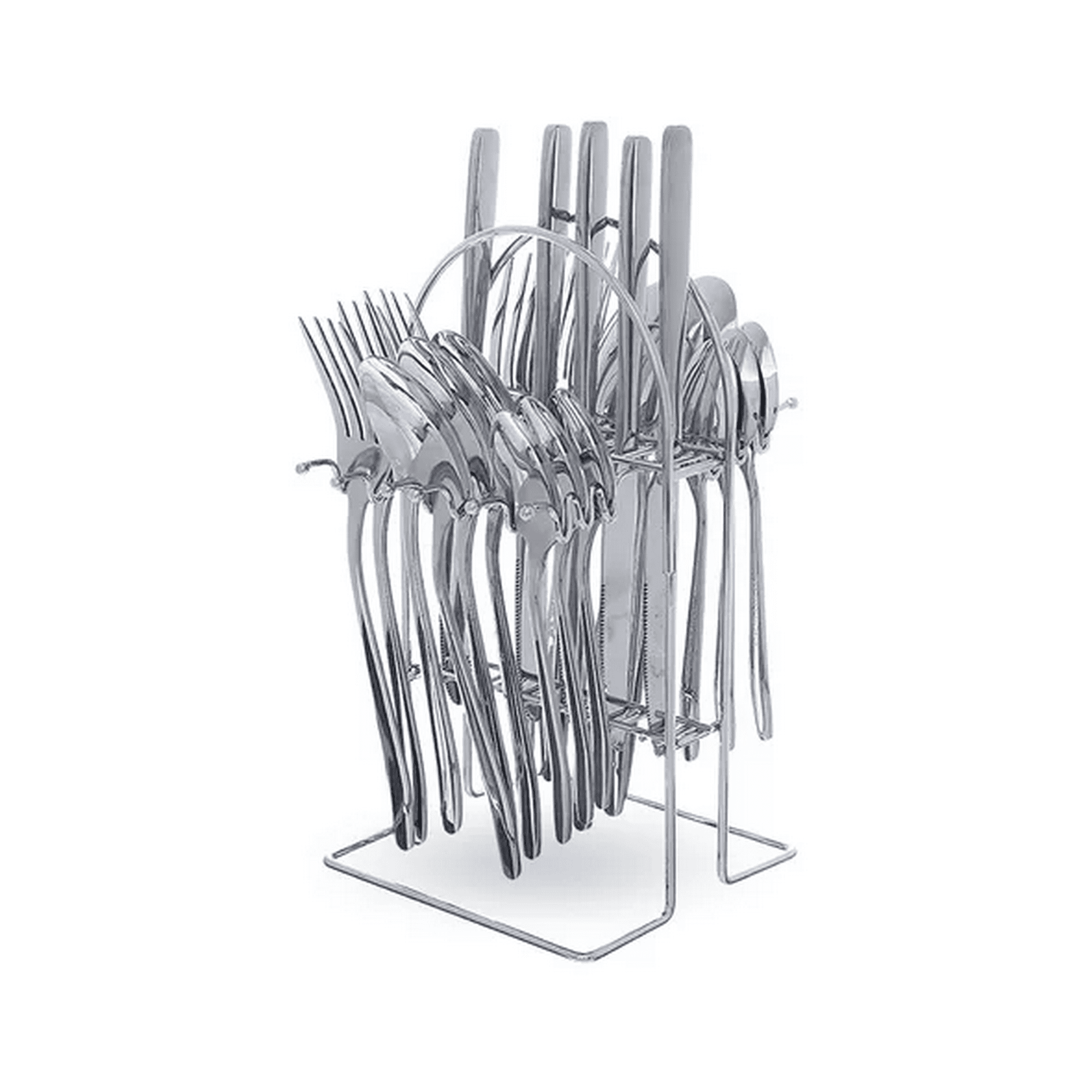 Genérico - Cubiertos Cuchilleria Color Plata