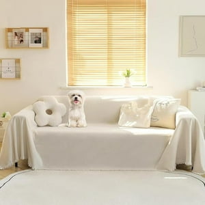 Aura Zeus - Fundas De Sillon A Medida Ajustable Cubre Sofa Az Beige 3 Cuerpos Beige