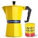 thumbnail image 1 of Cafetera Moka LORD'S ROCKS de 300 ml, color amarillo, 1 of 7