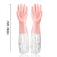 thumbnail image 4 of 1 Pair, Long Sleeve Rubber Gloves, Reusable Dishwashing Gloves, Kitchen Oven Pet Cleaning Gloves, 4 of 4