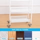 thumbnail image 2 of Juego de ruedas giratorias NERILEE de goma de 2 pulgadas con frenos para muebles, 2 of 8