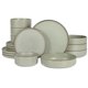thumbnail image 1 of Juego de Vajilla Gibson Elite 16 piezas de loza de piedra verde, 1 of 7