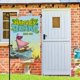 thumbnail image 2 of Harvey Beaks-bandera de jardín temática. Regalo perfecto para fans, amigos y familiares, ideal para actividades al aire libre y decoración de fiestas.28CM*45CM, 2 of 5