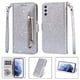 thumbnail image 1 of Funda para FOXDOCK Elegante funda Samsung Galaxy S23 Plus Glitter con cremallera-Ideal para el uso diario, 1 of 5