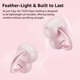 thumbnail image 3 of Auriculares abiertos TOZO OpenEarring Bluetooth 5.4 Rose Gold, 3 of 8