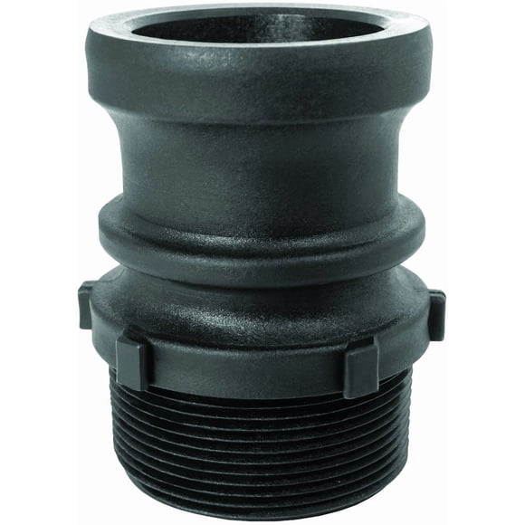 Acoplador Camlock Green Leaf de 1.5 pulgadas con rosca macho x macho