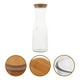 thumbnail image 4 of Jarra De Vidrio Tapa Bambú / Botella Tapa Madera 500ml, 4 of 4