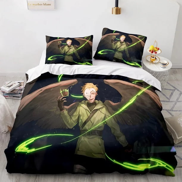 GeorgeNotFound Merch Ranboo Dream Bedding Set Boys Girls Size Duvet Cover Pillowcase Bed Kids Adult Customizable Bed Sheets