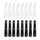 thumbnail image 1 of Juego de cuchillos para carne HENCKELS Razor-Sharp, 8 piezas, color negro, 1 of 7