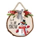 thumbnail image 2 of Letrero Colgante De Navidad, Colgador De Puerta, Para Granja, Fiesta De Navidad, Ventana, Estilo A, 2 of 5