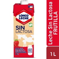 Leche Sin Lactosa Frutilla Caja 1 L Loncoleche