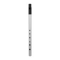 Bothyi - Flauta De Silbato Portátil De 6 Agujeros, Fácil De Limpiar, Para Niños, Principiantes, Amantes De La Música, Clave C, Color Plata