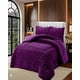 thumbnail image 4 of Cobertor De Invierno Con Textura 1 5 Plaza 180x200cm P Violeta, 4 of 4
