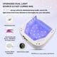 thumbnail image 3 of Lámpara LED UV Lavinda para uñas, 54 W, recargable, inalámbrica, con temporizador, 3 of 7