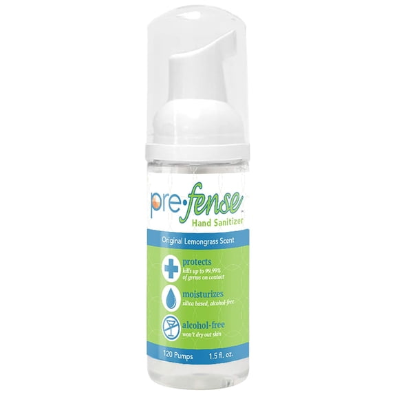 Desinfectante de Manos Prefense 42 ml Aroma a Hierba Limón