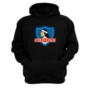 Genérico - Polerón Canguro Equipo Cc Negro Talla L Unisex